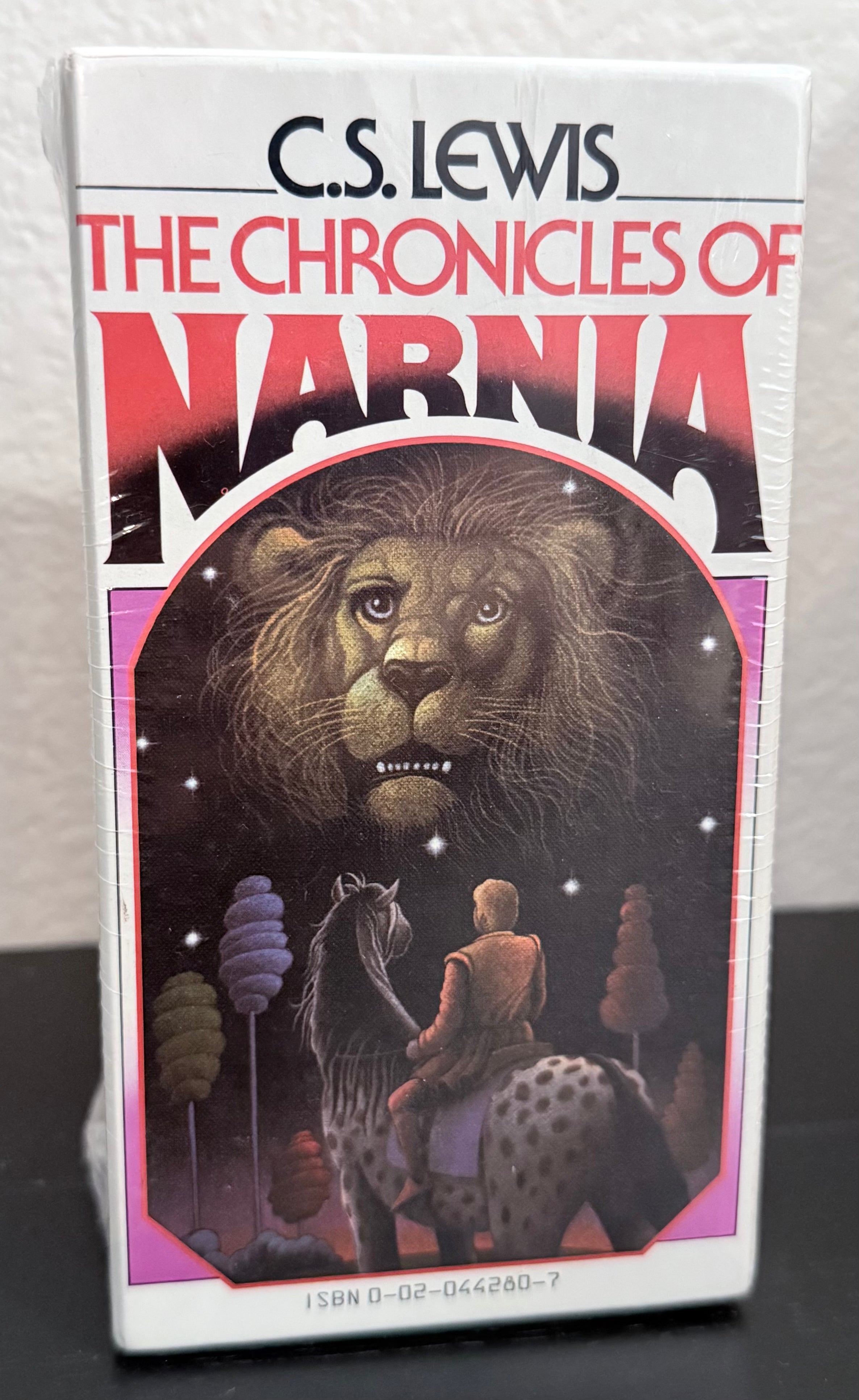 The Chronicles of Narnia by C. S. Lewis — Vintage Collier 7-Book Boxed Set (UNOPENED)