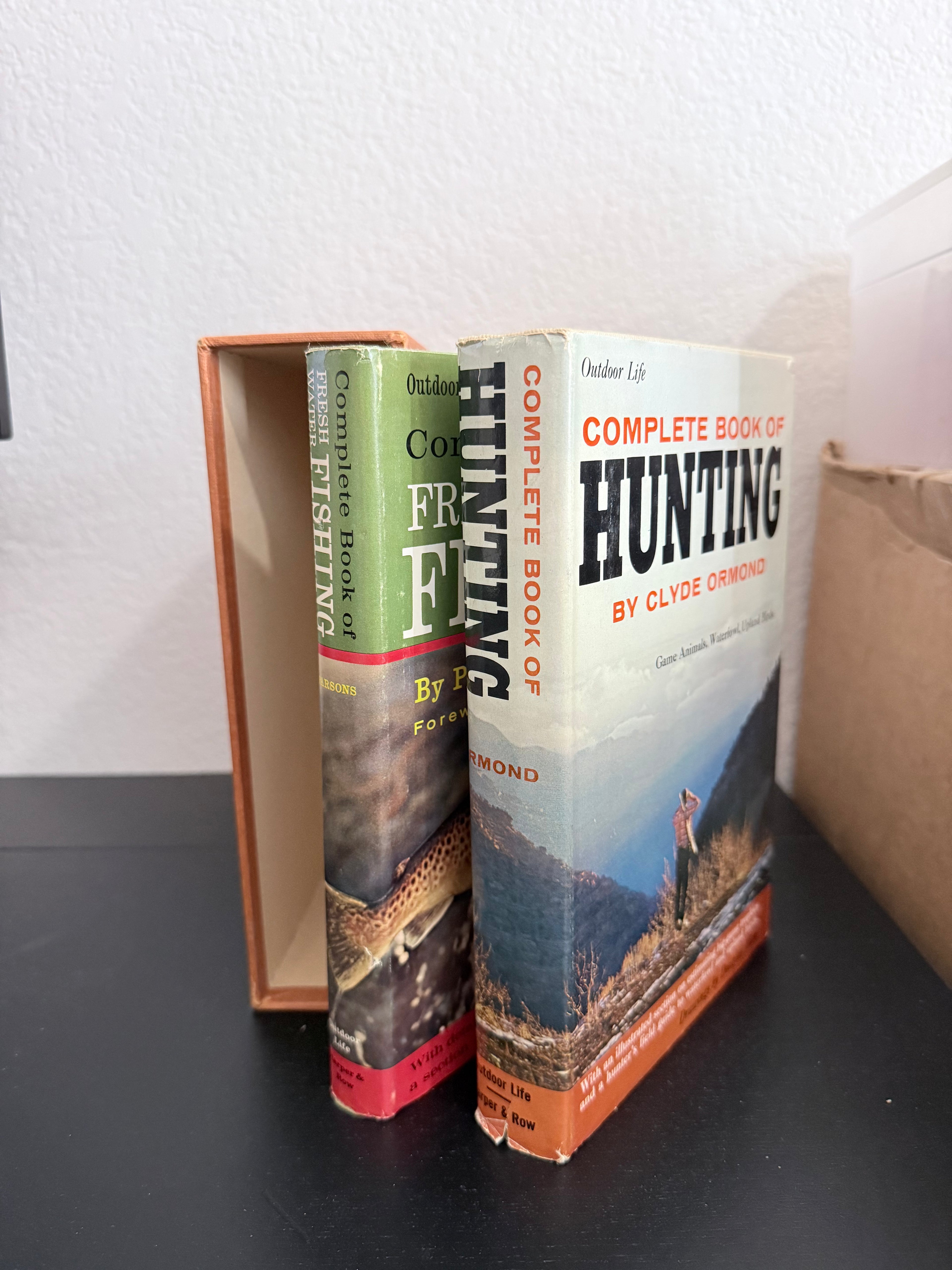 Outdoor Life Complete Book of Hunting & Fresh Water Fishing — Boxed Set