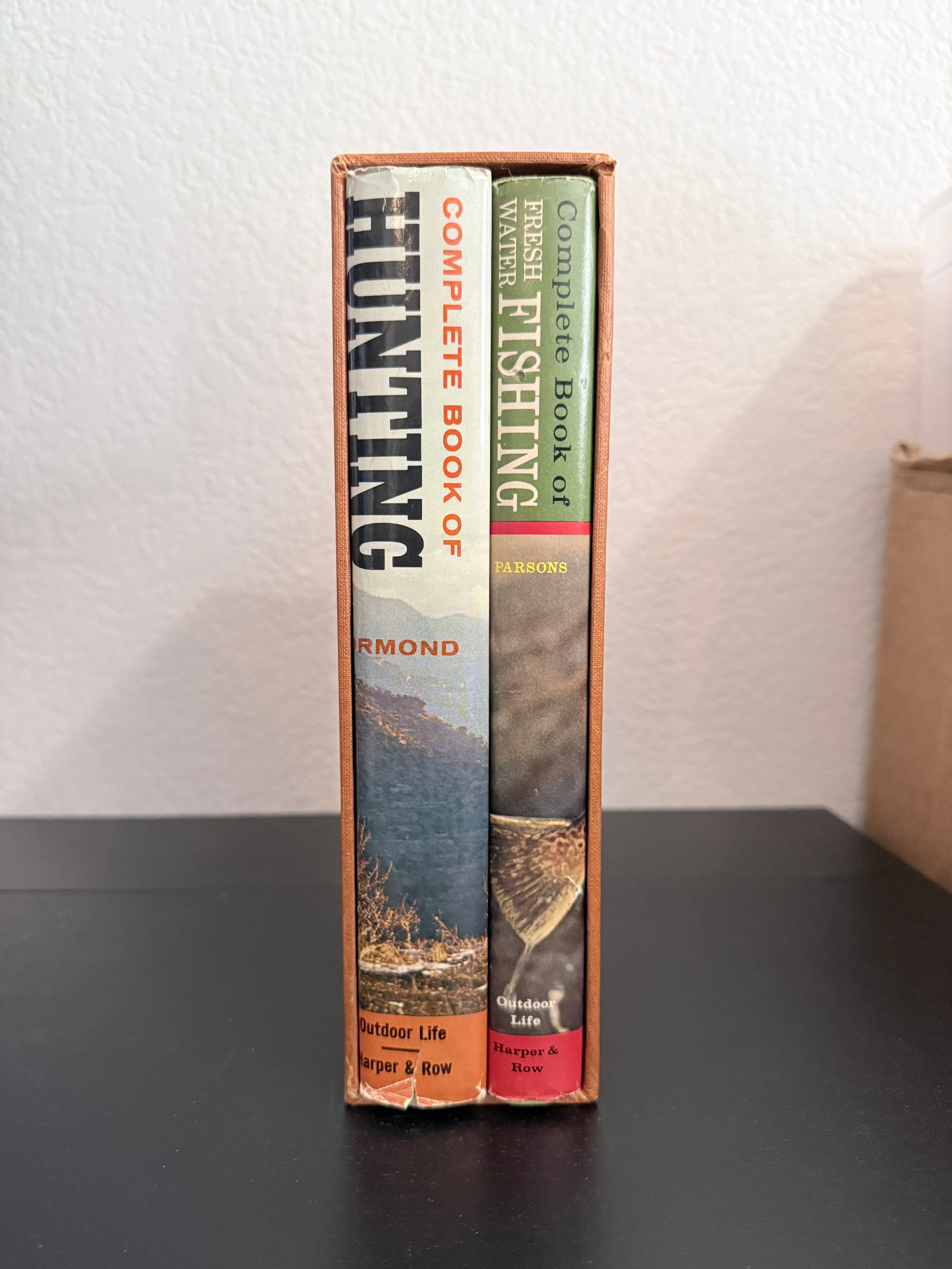 Outdoor Life Complete Book of Hunting & Fresh Water Fishing — Boxed Set