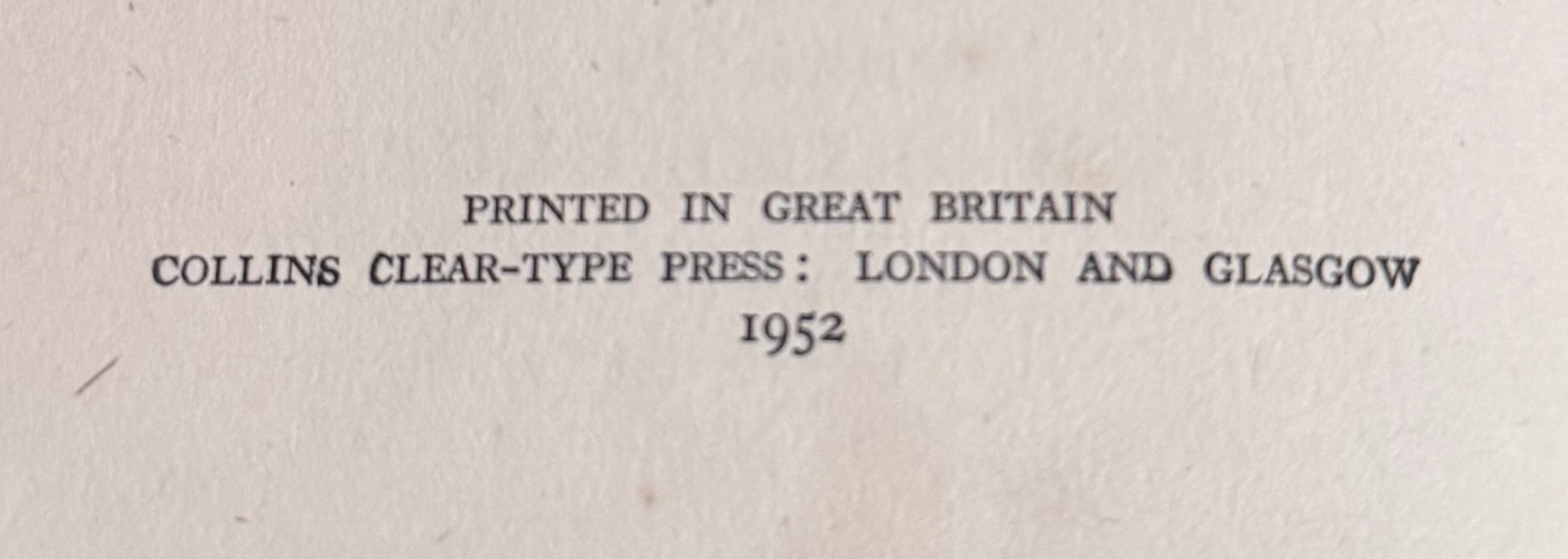 Mrs. McGinty’s Dead by Agatha Christie — 1952 First UK Edition