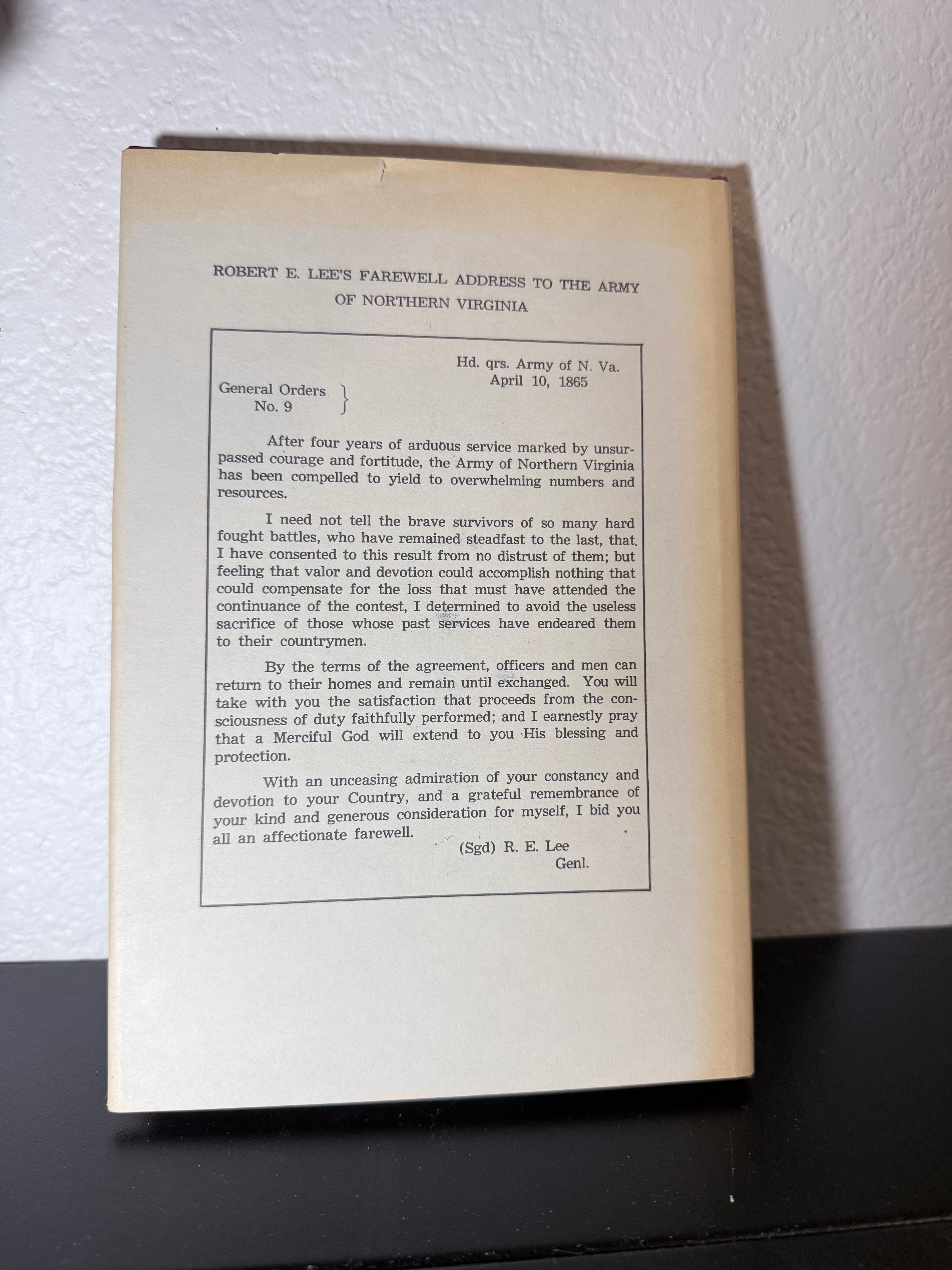 Robert E. Lee by Jefferson Davis & Alexander Stephens — 1983 Limited First Edition