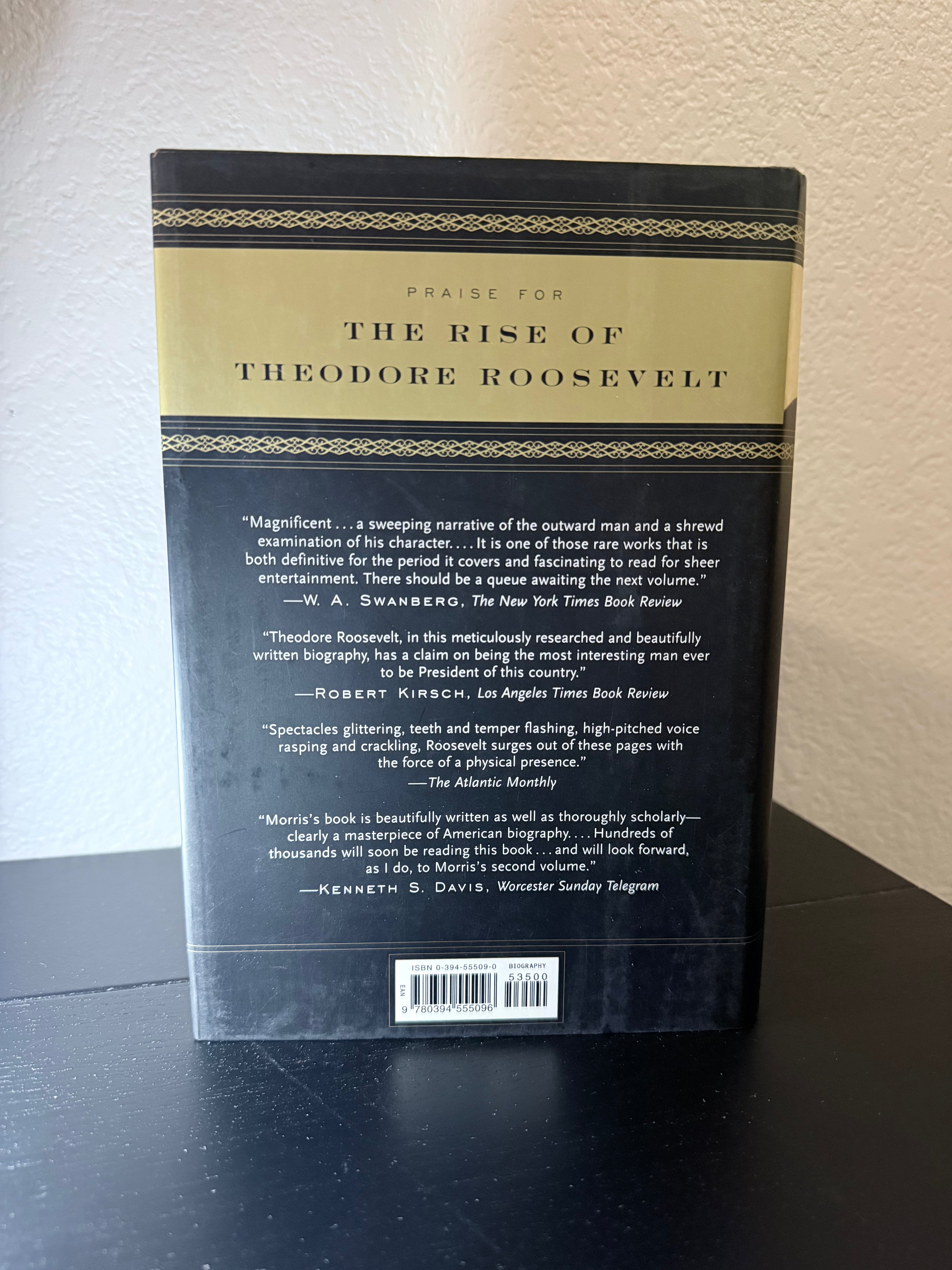 Theodore Rex by Edmund Morris — 2001 First Edition, Second Printing