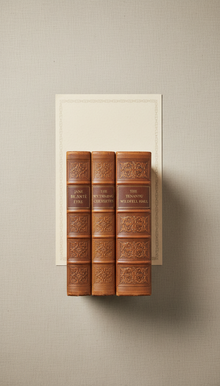Antique Brontë sisters set with certificate of authenticity